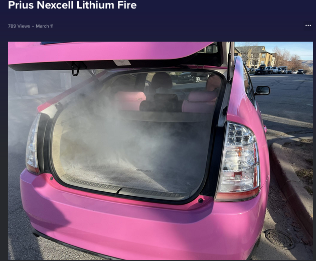 Why Lithium Iron Phosphate LiFePO4 has no place in a vehicle designed for a NIMH battery!