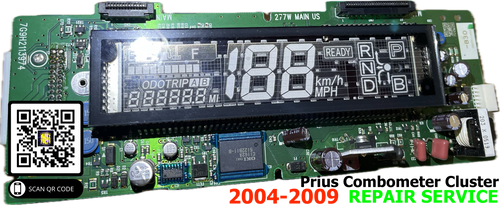 2004-2009 Toyota Prius Combo Meter Cluster Display Repair 