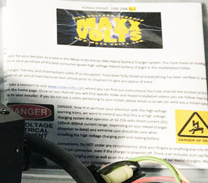 HV-EL1 Charger Harness 300v+ Compatible